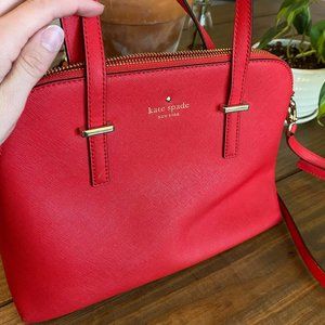 Kate Spade Leather Saffiano Handbag